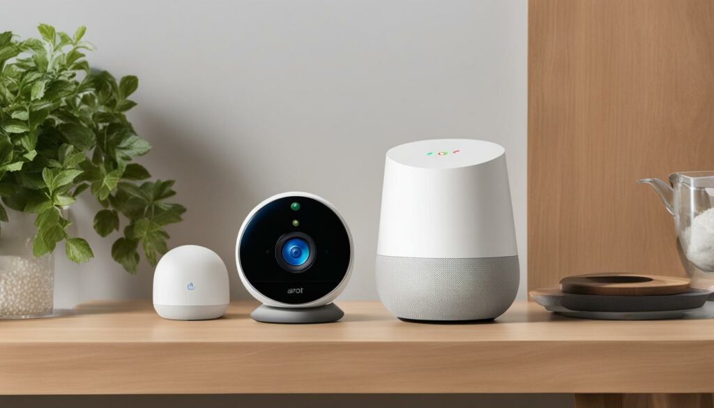 Arlo and Google Nest Smart Security System