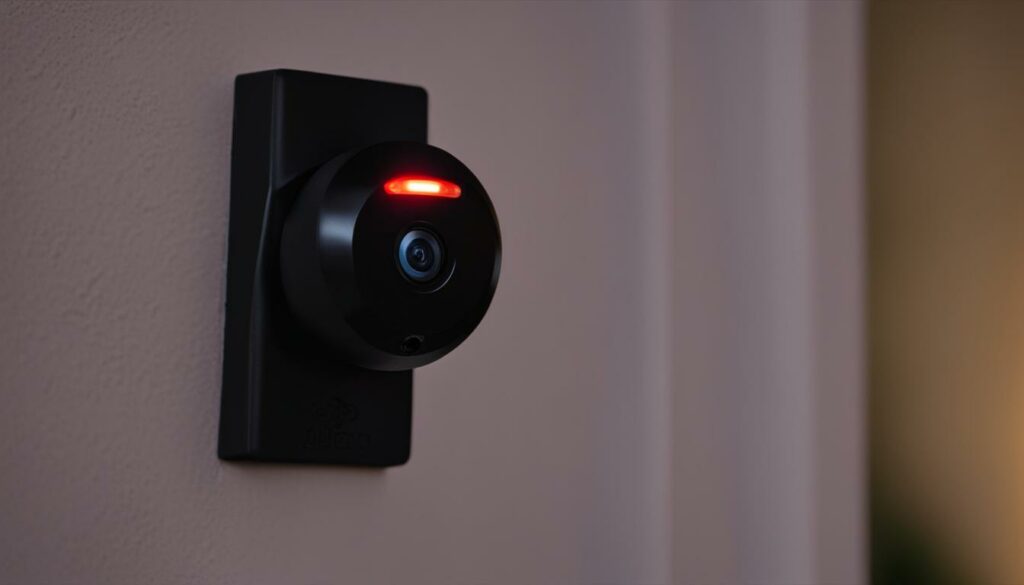 Ring Doorbell bottom-half LEDs flashing red light