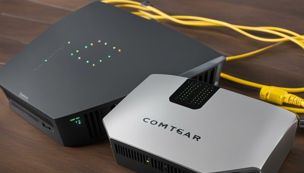 connecting netgear nighthawk to comcast gateway