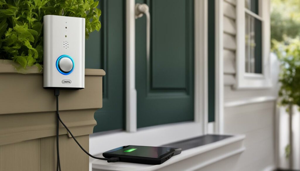 how to charge ring doorbell