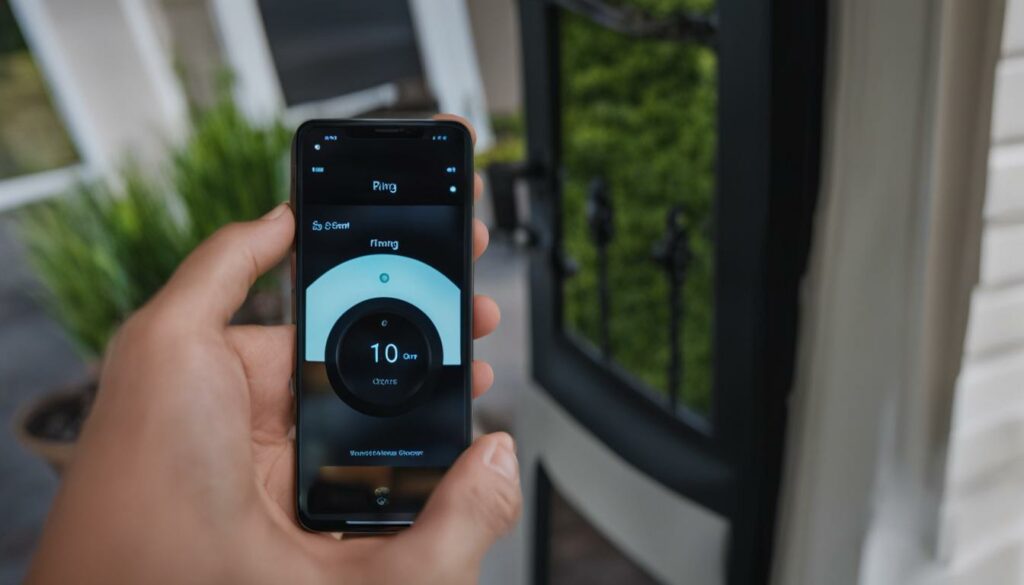 how to check battery level on ring doorbell