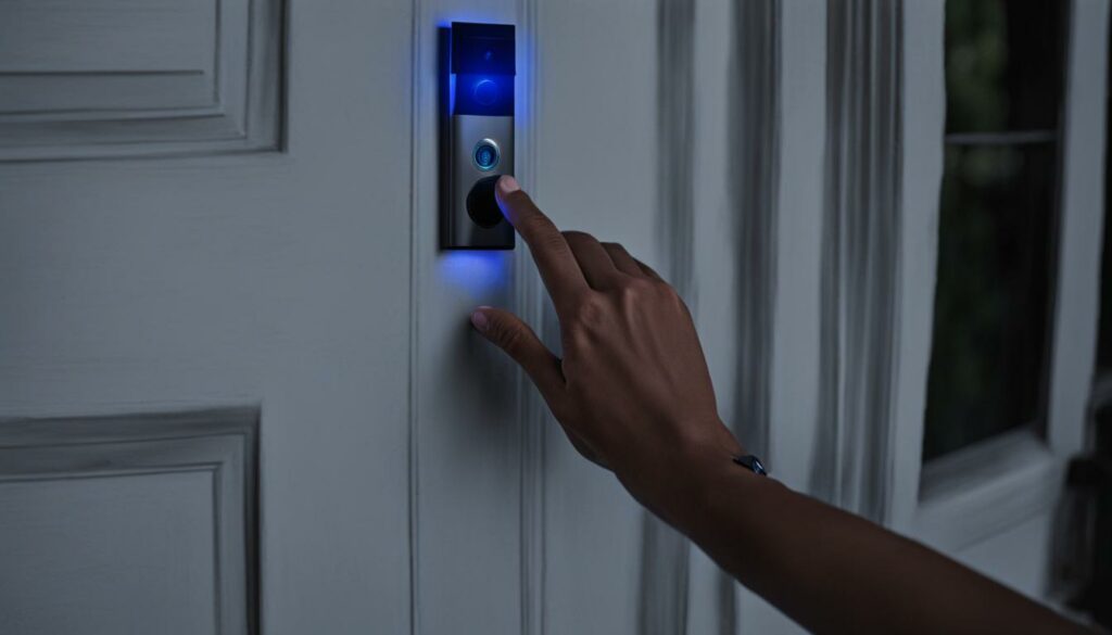 how to turn on night vision on ring doorbell