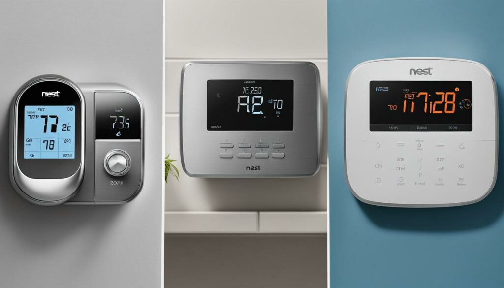 nest thermostat comparison